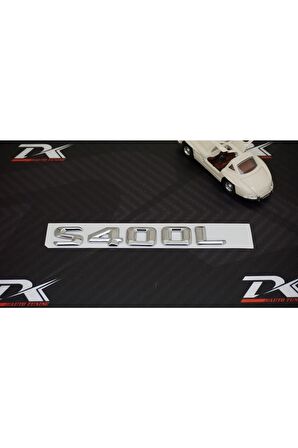S400l Bagaj Krom Metal 3m 3d Yazı Logo