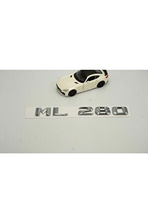 Mercedes Benz Ml280 Bagaj Krom Metal 3m 3d Yazı Logo