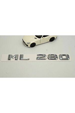 Mercedes Benz Ml280 Bagaj Krom Metal 3m 3d Yazı Logo