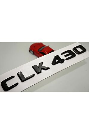 Clk 430 Bagaj Parlak Siyah Abs 3m 3d Yazı Logo