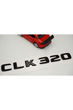 Clk 320 Bagaj Parlak Siyah Abs 3m 3d Yazı Logo