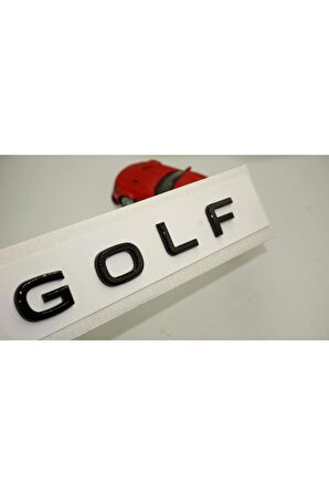 Volkswagen Golf7 Bagaj 3m 3d Yeni Nesil Parlak Siyah Abs Yazı Logo Amblem