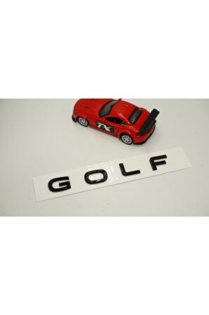 Volkswagen Golf7 Bagaj 3m 3d Yeni Nesil Parlak Siyah Abs Yazı Logo Amblem