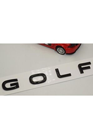 Volkswagen Golf7 Bagaj 3m 3d Yeni Nesil Parlak Siyah Abs Yazı Logo Amblem