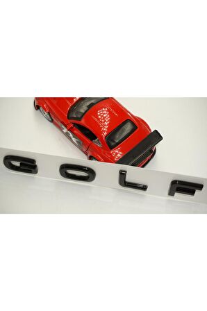 Volkswagen Golf7 Bagaj 3m 3d Yeni Nesil Parlak Siyah Abs Yazı Logo Amblem