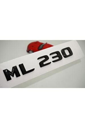 Ml 230 Bagaj Parlak Siyah Abs 3m 3d Yazı Logo