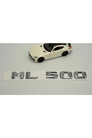 Mercedes Benz Ml500 Uyumlu Bagaj Krom Metal 3m 3d Yazı Logo