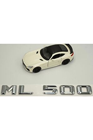 Mercedes Benz Ml500 Uyumlu Bagaj Krom Metal 3m 3d Yazı Logo