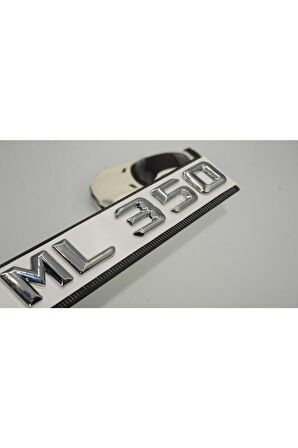 Ml 350 Bagaj Krom Metal 3m 3d Yazı Logo