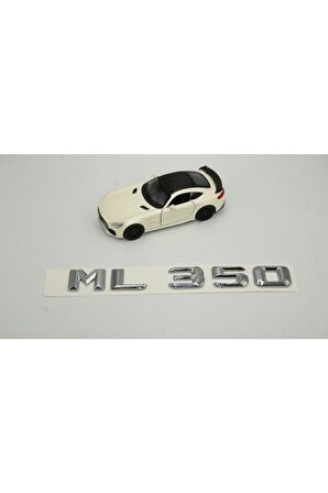 Ml 350 Bagaj Krom Metal 3m 3d Yazı Logo
