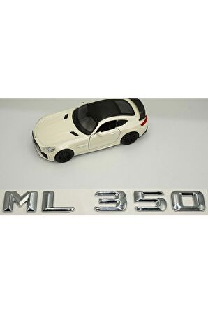 Ml 350 Bagaj Krom Metal 3m 3d Yazı Logo