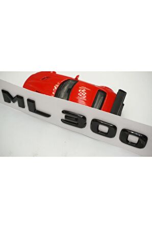 Ml 300 Bagaj Parlak Siyah Abs 3m 3d Yazı Logo