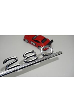 Benz W111 280 Bagaj Krom Metal 3m 3d Yazı Logo