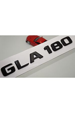 Gla 180 Bagaj Parlak Siyah Abs 3m 3d Yazı Logo