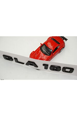 Gla 180 Bagaj Parlak Siyah Abs 3m 3d Yazı Logo