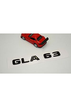 Gla 63 Bagaj Parlak Siyah Abs 3m 3d Yazı Logo
