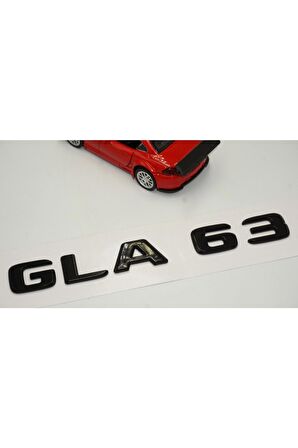Gla 63 Bagaj Parlak Siyah Abs 3m 3d Yazı Logo