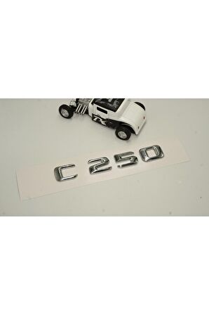 Benz C 250 Bagaj Krom Metal 3M 3D Yazı Logo