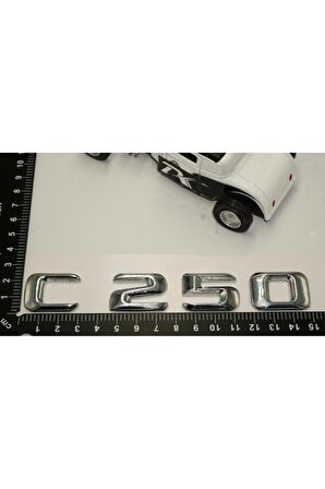 Benz C 250 Bagaj Krom Metal 3M 3D Yazı Logo
