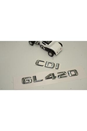 Benz Gl 420 Cdi Bagaj Krom Metal 3m 3d Yazı Logo