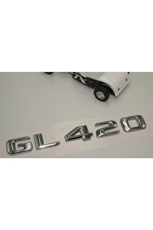 Benz Gl 420 Bagaj Krom Metal 3m 3d Yazı Logo