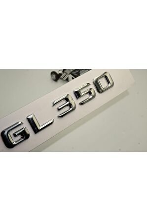 Benz Gl 350 Bagaj Krom Metal 3m 3d Yazı Logo