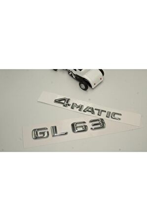 Benz Gl 63 4matic Bagaj Krom Metal 3m 3d Yazı Logo