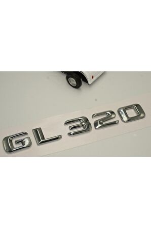 Benz Gl 320 Bagaj Krom Metal 3m 3d Yazı Logo