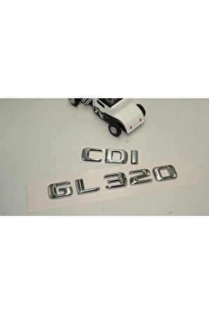 Benz Gl 320 Cdi Bagaj Krom Metal 3m 3d Yazı Logo