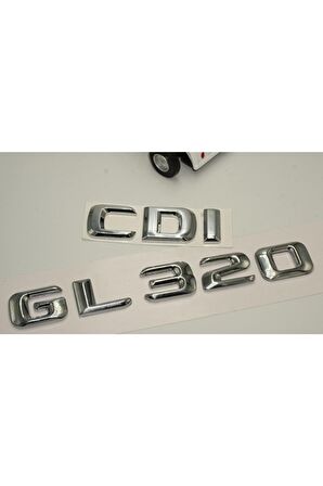 Benz Gl 320 Cdi Bagaj Krom Metal 3m 3d Yazı Logo
