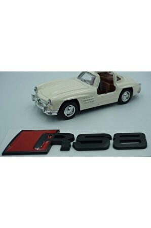 Audi Rs8 Uyumlu Bagaj Siyah Metal Yazı Logo