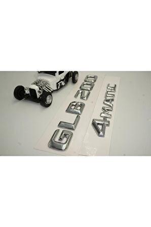 Benz Glb 200 4matic Bagaj Krom Metal 3m 3d Yazı Logo