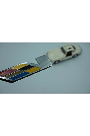 Chevrolet Sts V Supercharged Series Bagaj Krom Metal 3m Logo