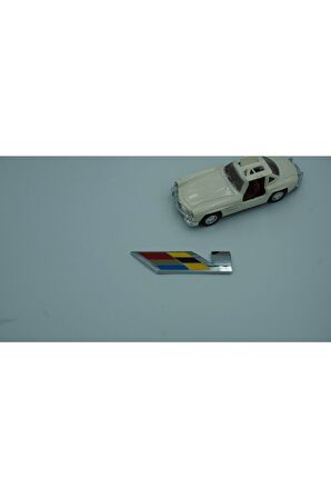 Chevrolet Sts V Supercharged Series Bagaj Krom Metal 3m Logo