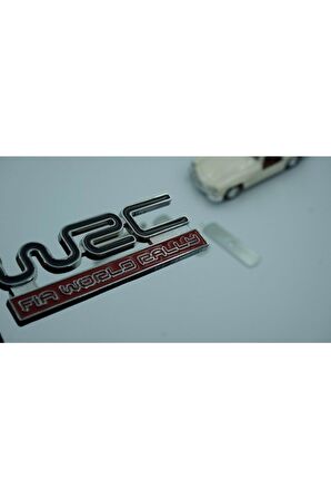 Wrc World Rally Championship Ön Panjur Vidalı Krom Metal Logo