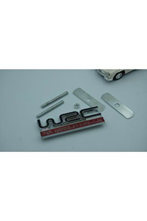 Wrc World Rally Championship Ön Panjur Vidalı Krom Metal Logo