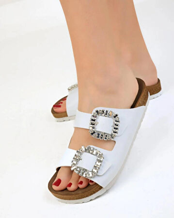 TAŞLI TOKALI GÜNLÜK ŞIK Kadın TERLİK