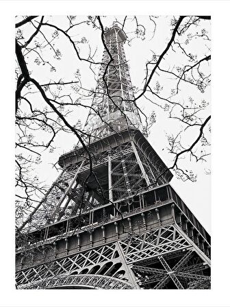 Eyfel Kulesi Paris Model Mdf tablo 50cmX 70cm