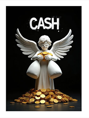 Melek Sanatı Art Mdf Tablo