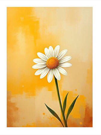 Tek Sap Papatya Art Mdf Tablo