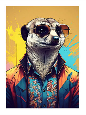 Tarz Sahibi Sürikat Mdf Tablo