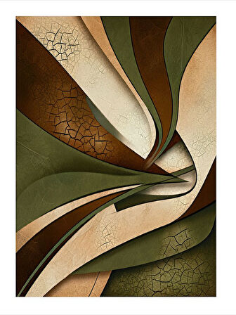 Soyut Renkli Tasarım Modern Mdf Tablo