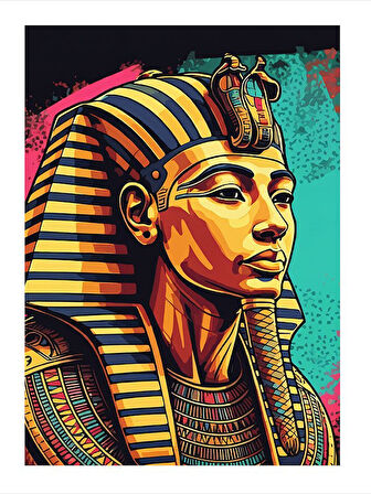 Firavunun Efsanevi Gücü Model Mdf tablo