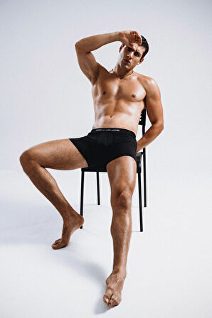 Don-Kayde-Premium-Micro-Modal-Siyah-3'lü-Erkek-Boxer-Short-Set