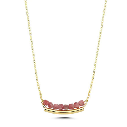 Tourmaline Doğal Taş Kolye