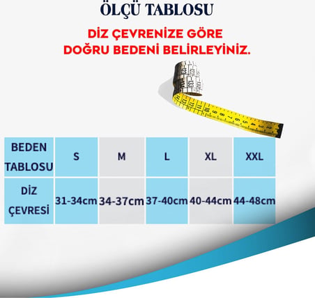 Vizor - Patella Ve Ligament Destekli Vekrolu Dizlik Code 503 S