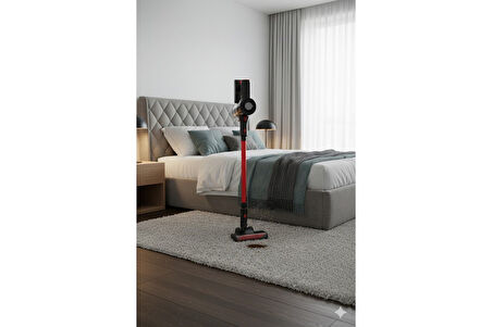Hd-12 Şarjlı Dikey Süpürge | 350W Bldc Motor, 23KPA Güçlü Emiş, 2500MAH Pil, 3 Hız