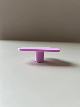 Bulut Pastel Pembe Mobilya Kulpu 4 Adet