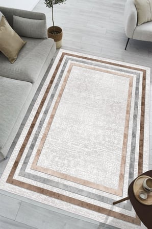 Modern Dijital Baskılı Halı Makinede Yıkanabilir Kaymaz Taban Oturma Odası Salon ve Yolluk halı
