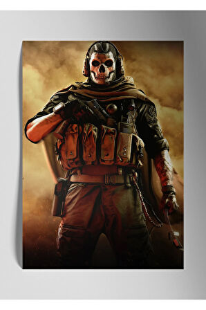 Call of Duty: Ghosts - Metal Poster Tablo